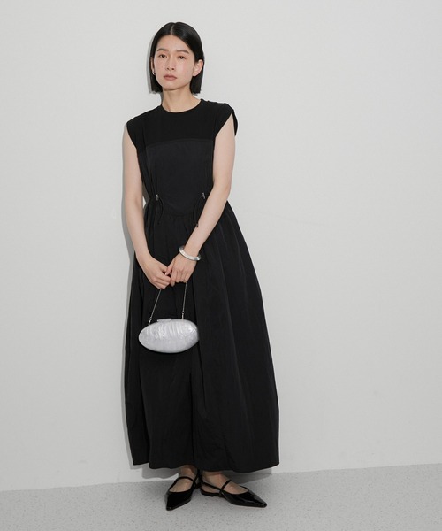 ADAM ET ROPÉ FEMME ベアレイヤードワンピース ADAM ET ROPE' ワンピース 「WEB限定」・「定番」ベアレイヤード