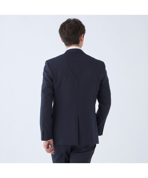 【美品】SUIT SELECT メンズスーツ A4 ネイビー 紺 薄手 春夏 SUIT SELECT 「SUIT SELECT」 スーツ A4 ネイビー メンズ