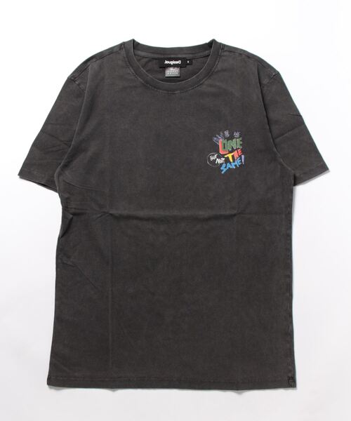 「Desigual」 半袖Tシャツ S ブラック メンズ