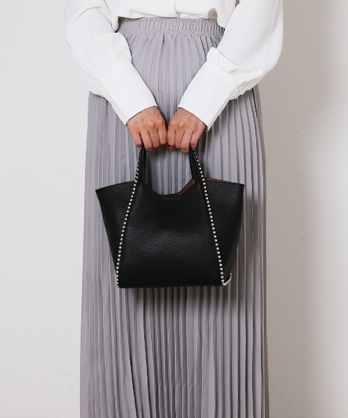 cache cache（カシュカシュ） トートバッグ ボールチェーン2way