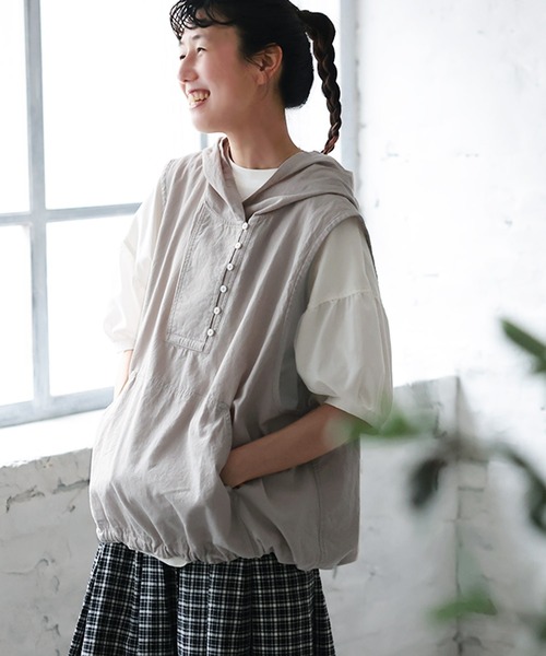 ベスト ジレ フード日和なベスト レディース