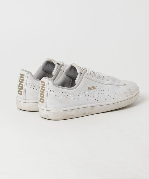 「PUMA」 ローカットスニーカー 24.5cm ホワイト レディース