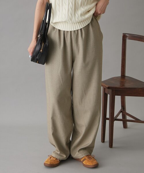 GEVACO（ゲバコ） パンツ 「3サイズ展開」「GEVACO」チェックイージー