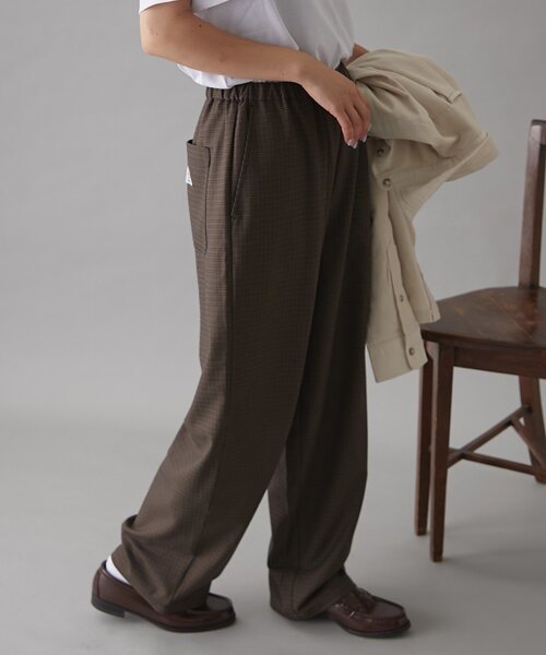 GEVACO（ゲバコ） パンツ 「3サイズ展開」「GEVACO」チェックイージー