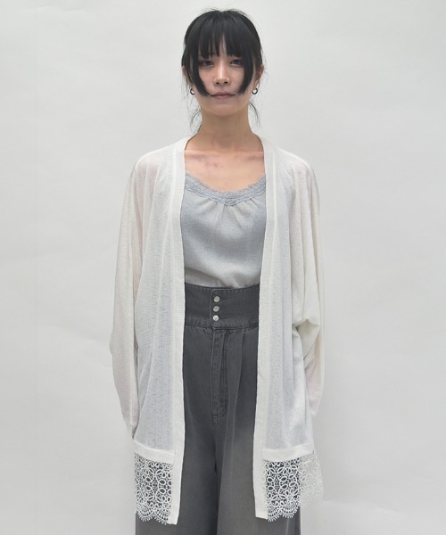 新品未開封品)アクシーズファム　ＵＶカットドルマンカーデ axes femme（アクシーズ ファム） カーディガン UVカットドルマン
