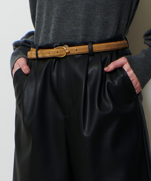 MANUELA イタリア製ベルト　未使用品　全長97cm allureville（アルアバイル） ベルト 「MANUELA FIRENZE(マニュエラ
