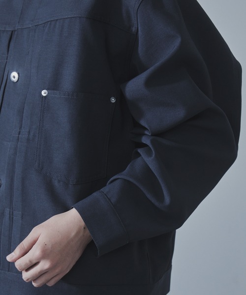 slick ツイードジャケット 楽天市場】＜SLICK＞ツイードサージオーバーサイズテーラード