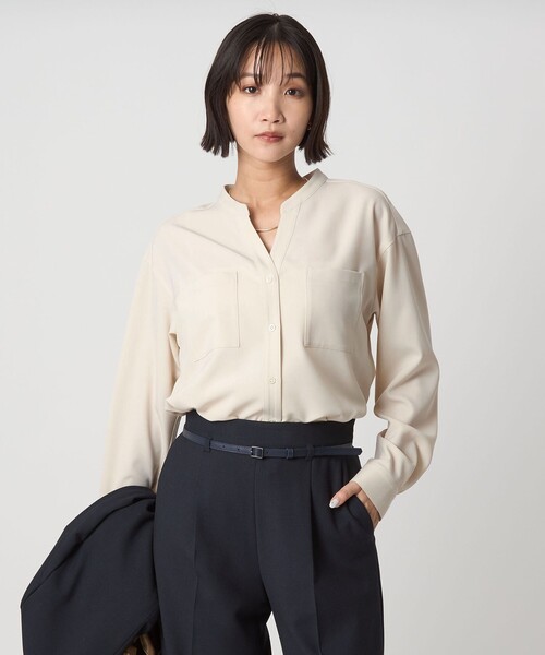 green label relaxing（グリーンレーベルリラクシング） ブラウス