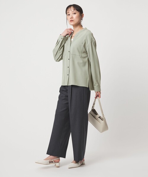 green label relaxing（グリーンレーベルリラクシング） ブラウス