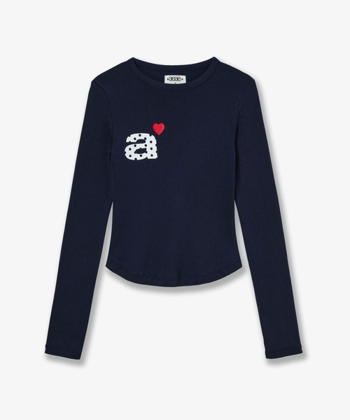 aeae tシャツ DOT SMALL LETTER L/S レディース メンズ : ZOZOTOWN