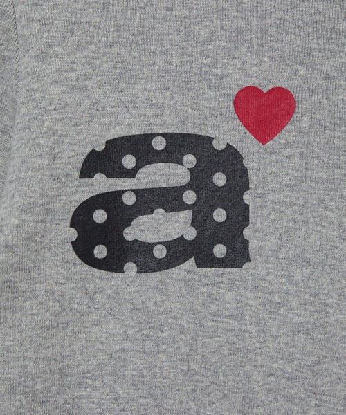 aeae tシャツ DOT SMALL LETTER L/S レディース メンズ : ZOZOTOWN  