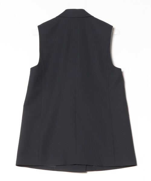「Demi-Luxe BEAMS」 ベスト 36 ネイビー レディース