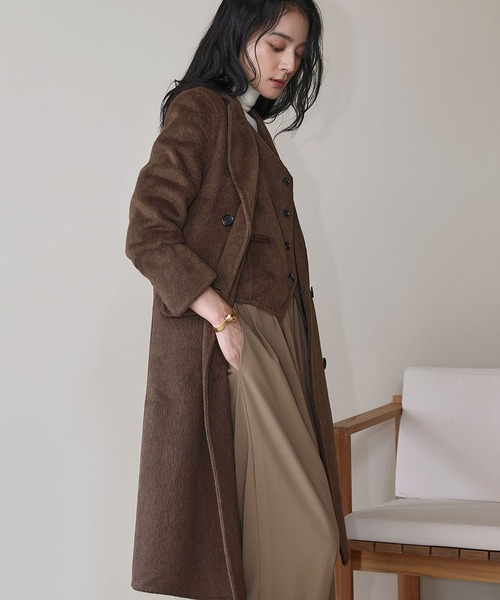 ELFRANK コート チェスターコート 「ウール50％」チェスターコート