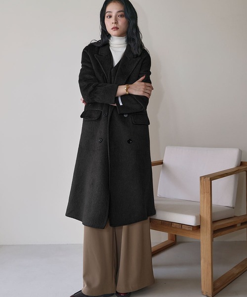 ELFRANK コート チェスターコート 「ウール50％」チェスターコート