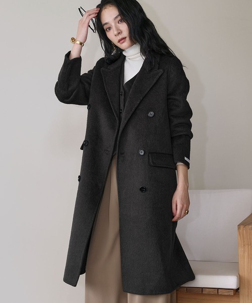 ELFRANK コート チェスターコート 「ウール50％」チェスターコート