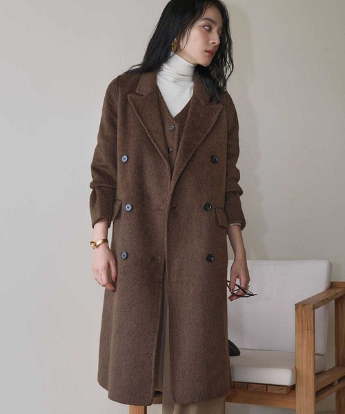 ELFRANK コート チェスターコート 「ウール50％」チェスターコート