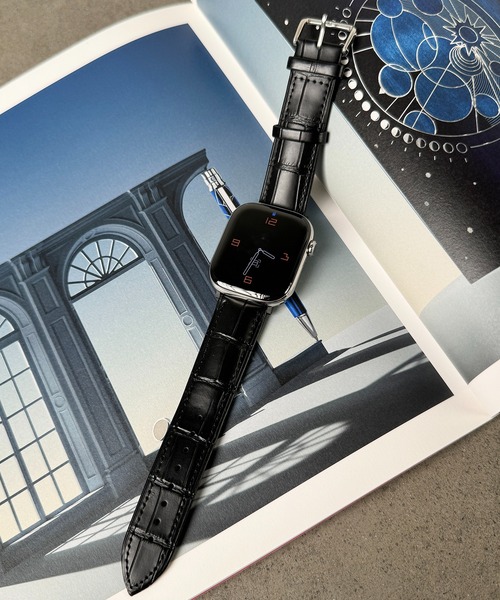 CALIFORNIA OUTFITTERS 腕時計 8B5 クロコ型押しレザー調 スマート