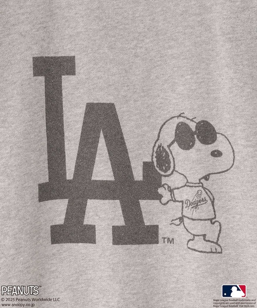 トレーナー スウェット ＭＬＢ＊ＳＮＯＯＰＹウラケ　579073 レディース