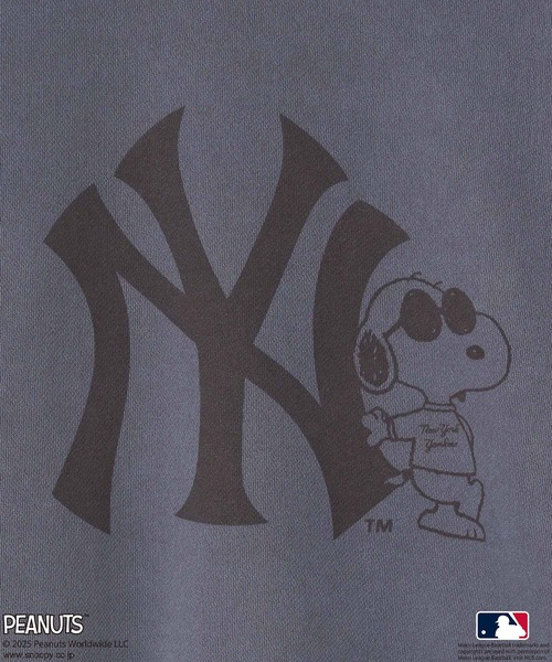 トレーナー スウェット ＭＬＢ＊ＳＮＯＯＰＹウラケ　579073 レディース