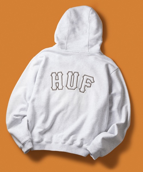 HUF（ハフ） パーカー ARCH WIDE FULL ZIP HOODIE メンズ レディース