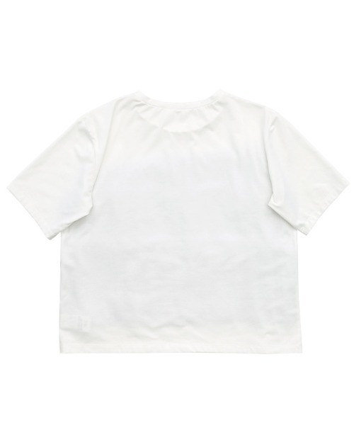 select MOCA（セレクトモカ） 半袖カットソー FREE オフホワイト