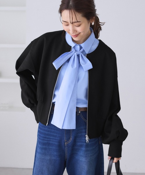 ROPE' PICNIC（ロペ ピクニック） カーディガン W-ZIPドルマンカット