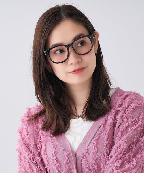 Zoff（ゾフ） 伊達メガネ メガネ 眼鏡 ウェリントン型 メガネ｜黒縁