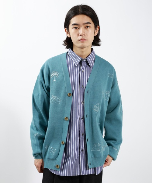bayflowカーディガン BAYFLOW（ベイフロー） カーディガン ラクガキニットカーディガン