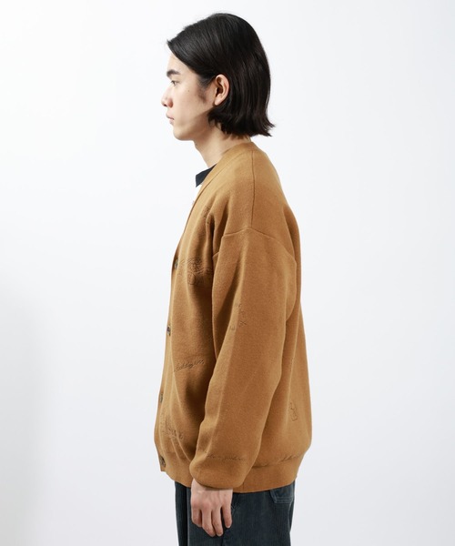 BAYFLOW（ベイフロー） カーディガン ラクガキニットカーディガン