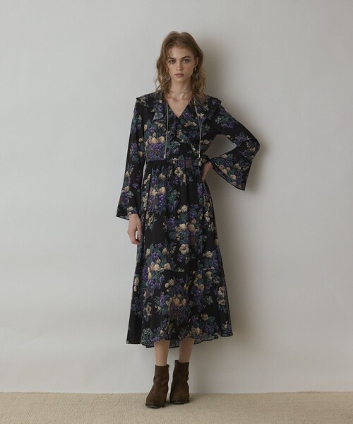 GRACE CONTINENTAL（グレースコンチネンタル） ワンピース ボタニカル