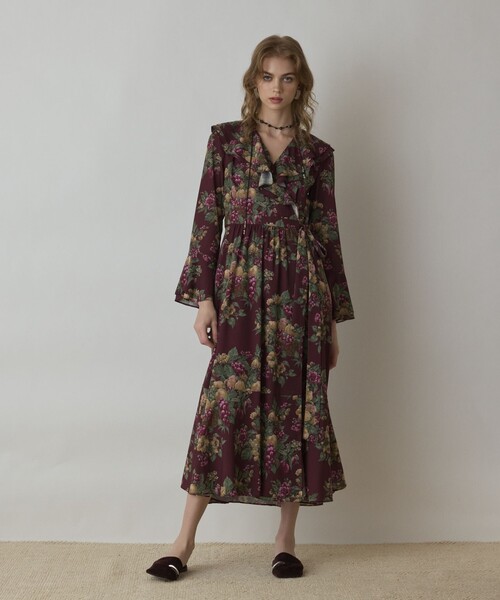 GRACE CONTINENTAL（グレースコンチネンタル） ワンピース ボタニカル