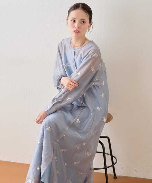 【新品未使用】ワンピース　オケージョン mystic（ミスティック） ワンピース 「オケージョン対応」ビジュー