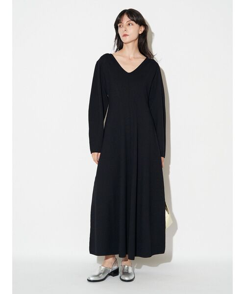 ELENDEEK（エレンディーク） ワンピース フィット＆フレアニット