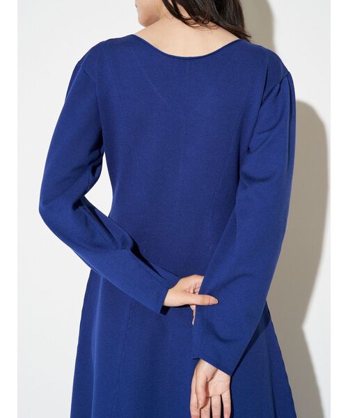 ELENDEEK（エレンディーク） ワンピース フィット＆フレアニット