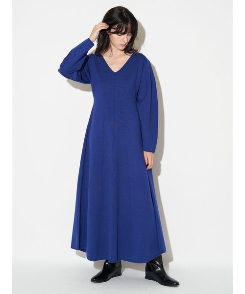 ELENDEEK（エレンディーク） ワンピース フィット＆フレアニット