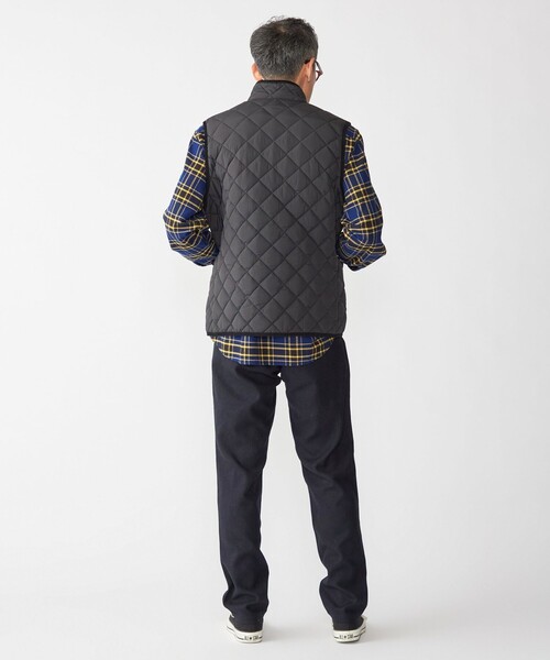 SHIPS（シップス） ベスト ジレ SHIPS:「手洗い可能」NETPLUS(R