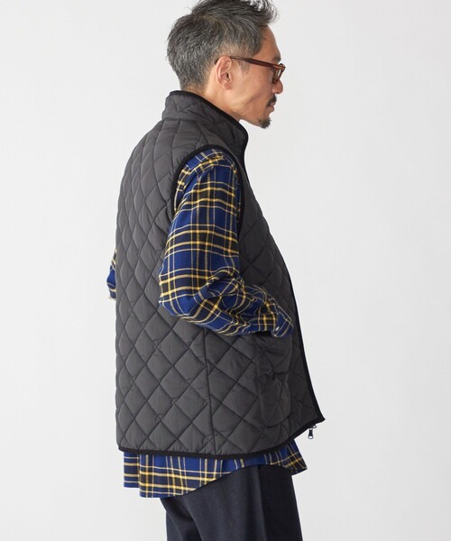 SHIPS（シップス） ベスト ジレ SHIPS:「手洗い可能」NETPLUS(R