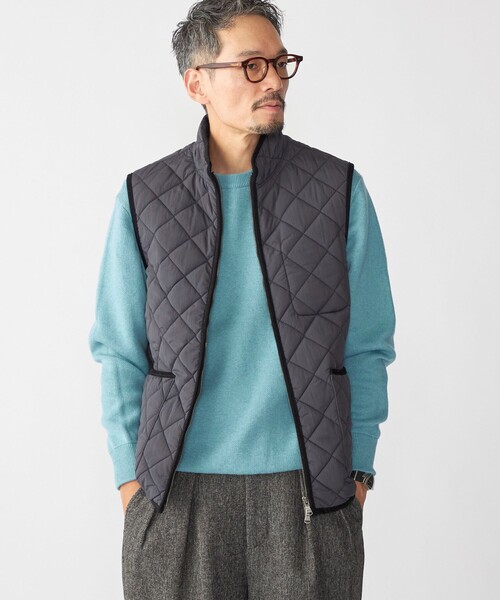 SHIPS（シップス） ベスト ジレ SHIPS:「手洗い可能」NETPLUS(R