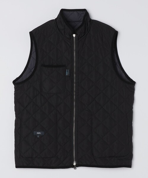 SHIPS（シップス） ベスト ジレ SHIPS:「手洗い可能」NETPLUS(R