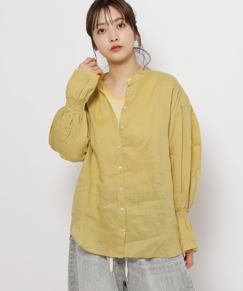 「niko and...」 長袖ブラウス LARGE ブルー レディース_画像4