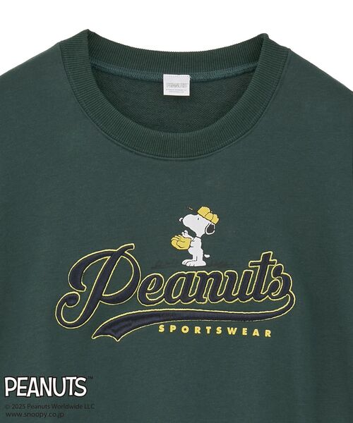 PEANUTS トレーナー スウェット ベースボールスウェット レディース