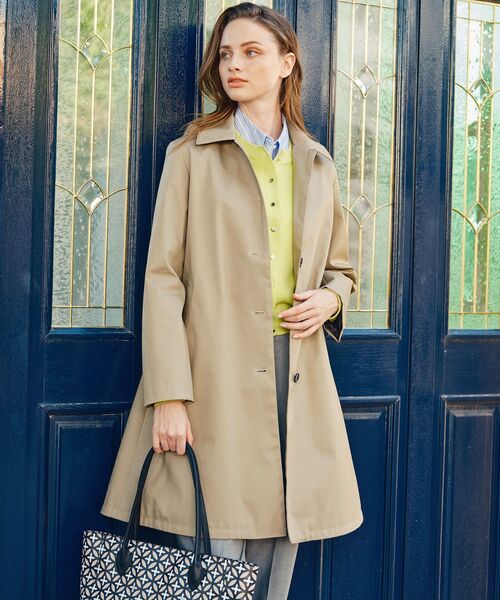 DRESSTERIOR ベージュ ロングコート 34 DRESSTERIOR（ドレステリア） ステンカラーコート 34 ベージュ