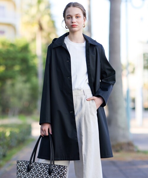 DRESSTERIOR ベージュ ロングコート 34 DRESSTERIOR（ドレステリア） ステンカラーコート 34 ベージュ