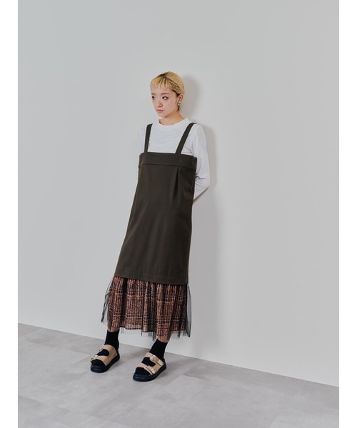 DimMoireサスペンダースカート✖️トップス DimMoireサスペンダースカート✖️トップス DimMoireサスペンダー