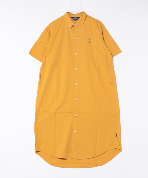 「KRIFF MAYER Lady's Collection」 シャツワンピース MEDIUM ベージュ レディース_画像7