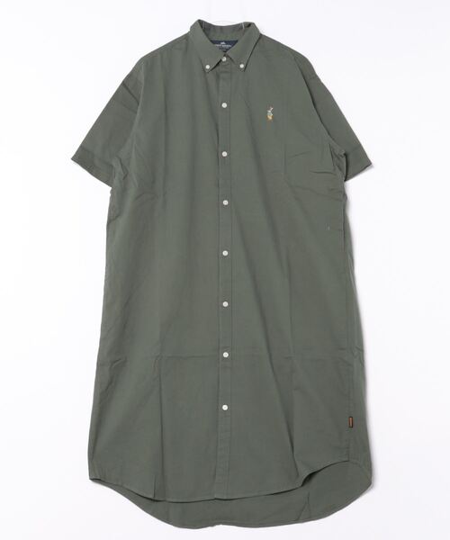 「KRIFF MAYER Lady's Collection」 シャツワンピース MEDIUM ベージュ レディース_画像8