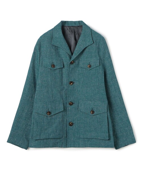 CABaN（キャバン） ダウンジャケット ダウン コットンリネンスラブ 4