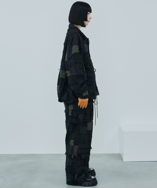 「AIVER」 ブルゾン SMALL グリーン メンズ_画像5