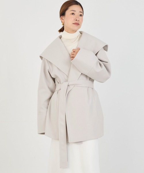 MICA&DEAL（マイカアンドディール） コート アウター ショールカラー