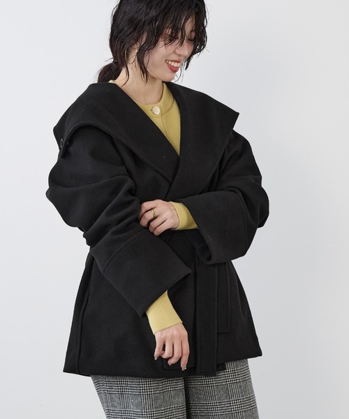 MICA&DEAL（マイカアンドディール） コート アウター ショールカラー